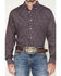 Image #3 - Ariat Men's Wrinkle Free Brendan Floral Print Long Sleeve Button-Down Western Shirt - Tall, Blue, hi-res