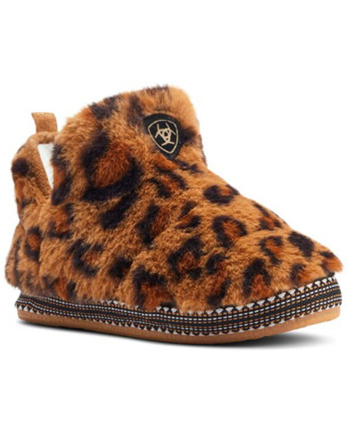 Image #1 - Ariat Women's Bootie Slippers - Round Toe, Leopard, hi-res