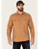 Pendleton Men's Solid Burnside Long Sleeve Button Down Western Flannel Shirt, Tan, hi-res