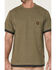 Image #3 - Hawx Men's Layered Work Pocket T-Shirt, Olive, hi-res