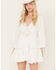Free People Women's Hudson Mini Dress, White, hi-res