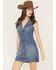 Image #2 - Show Me Your Mumu Women's Dark Wash Darien Sleeveless Button-Down Denim Mini Dress, Dark Wash, hi-res