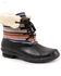 Image #1 - Pendleton Women's Bridger Stripe Duck Rain Boots - Round Toe, Black, hi-res