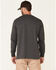 Image #4 - Hawx Men's Solid Charcoal Forge Long Sleeve Work Pocket T-Shirt - Big, Charcoal, hi-res