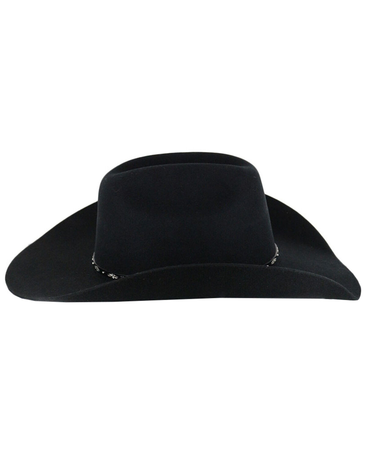 Image #5 - Cody James Drifter 3X Felt Cowboy Hat, Black, hi-res
