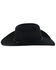 Cody James Men's Drifter 3X Rider Crown Wool Felt Cowboy Hat, Black, hi-res