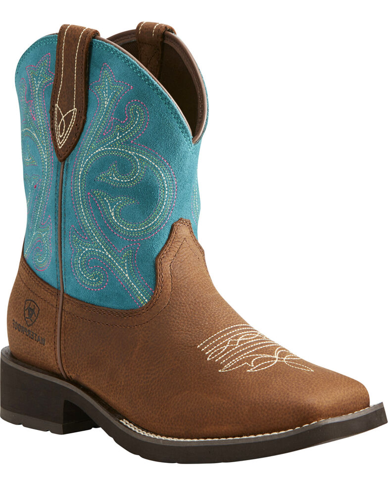 square toe ariat boots womens