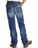 Ariat Boys' B4 Relaxed Fit Boundary Dakota Bootcut Jeans, Blue, hi-res