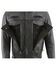 Image #3 - Milwaukee Leather Men's Vented Scooter Zip-Front CoolTec Leather Jacket, Black, hi-res