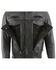 Image #3 - Milwaukee Leather Men's Vented Scooter Zip-Front CoolTec Leather Jacket , Black, hi-res