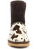 Image #4 - Superlamb Women's Turano Cow Print Real Hair-On Casual Pull On Boots - Round Toe, , hi-res