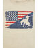 Image #2 - Cody James Toddler Boys' Flag Bronc Short Sleeve Graphic T-Shirt , Tan, hi-res