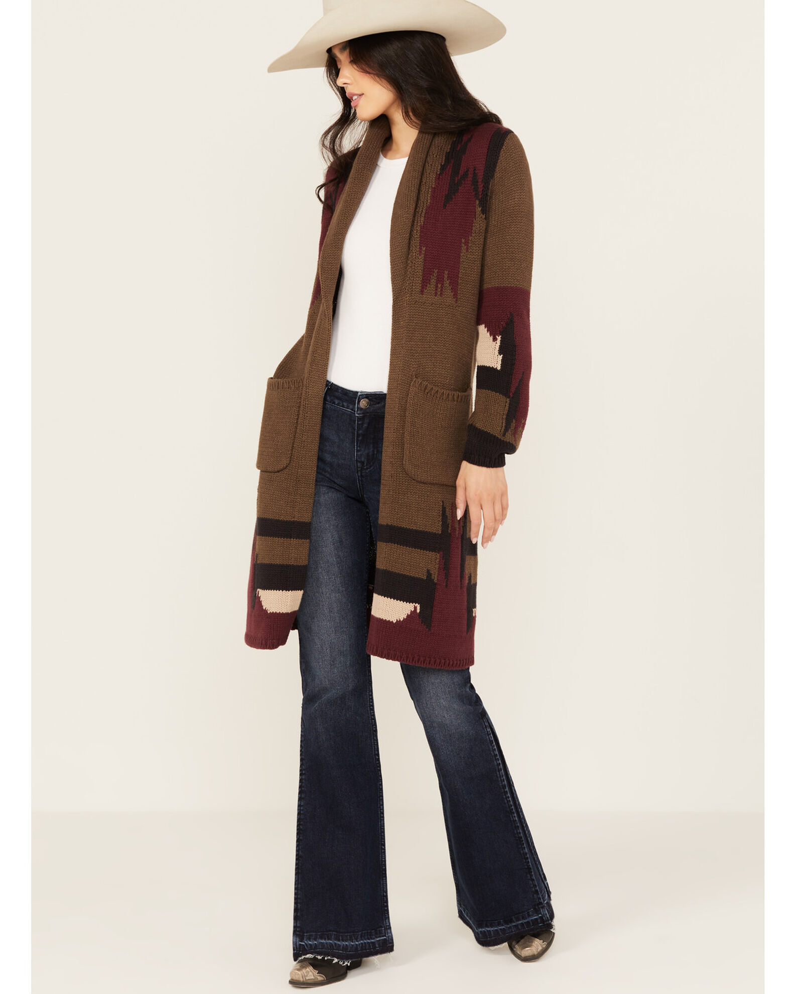 Product Name Shyanne Women's Southwestern Duster Cardigan