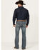 Image #1 - Rock & Roll Denim Men's Medium Wash Pistol Bootcut Stretch Denim Jeans, Medium Wash, hi-res