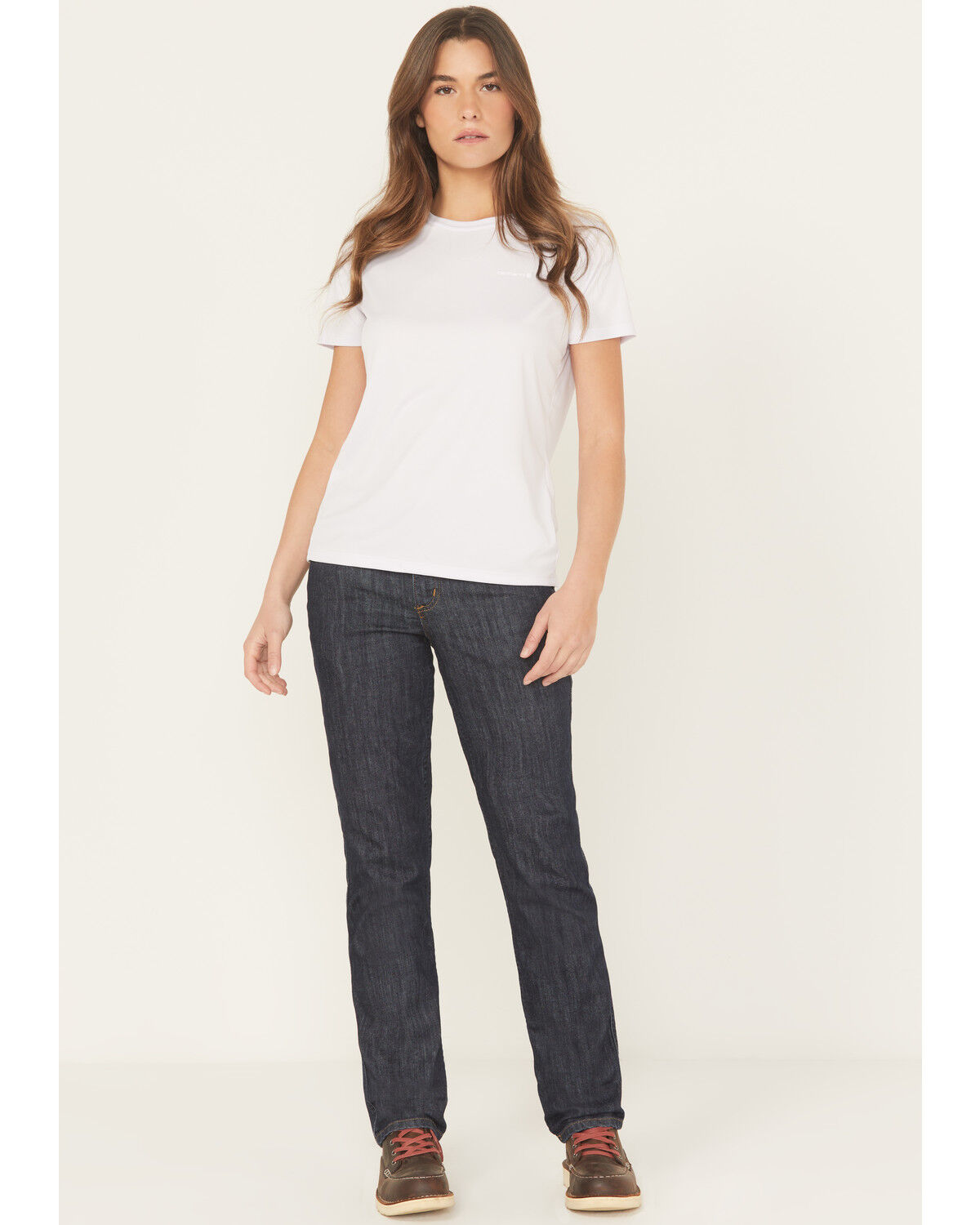 Image #1 - Carhartt Women's FR Rugged Flex Jeans, Indigo, hi-res
