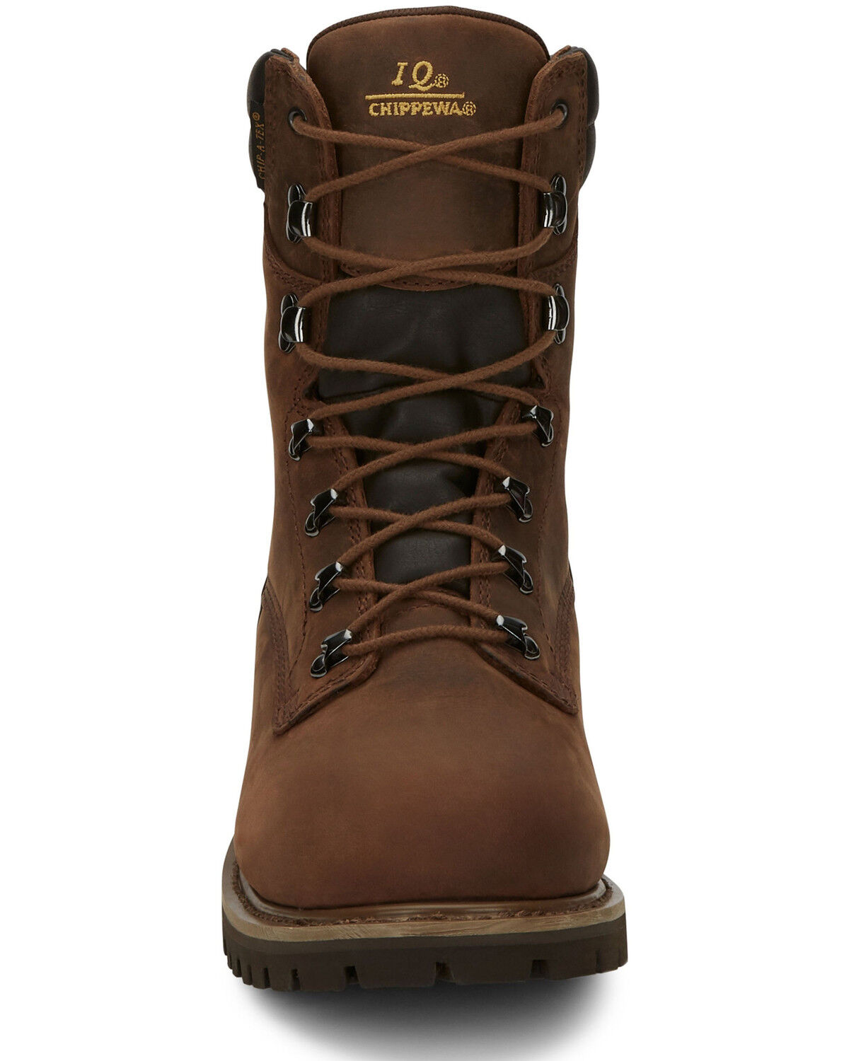 Image #5 - Chippewa Men's Heavy Duty Waterproof & Insulated Aged Bark 8" Work Boots - Soft Toe, Bark, hi-res