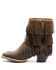 Image #3 - Wrangler Footwear Women's Maverick Fashion Booties - Round Toe, Dark Brown, hi-res