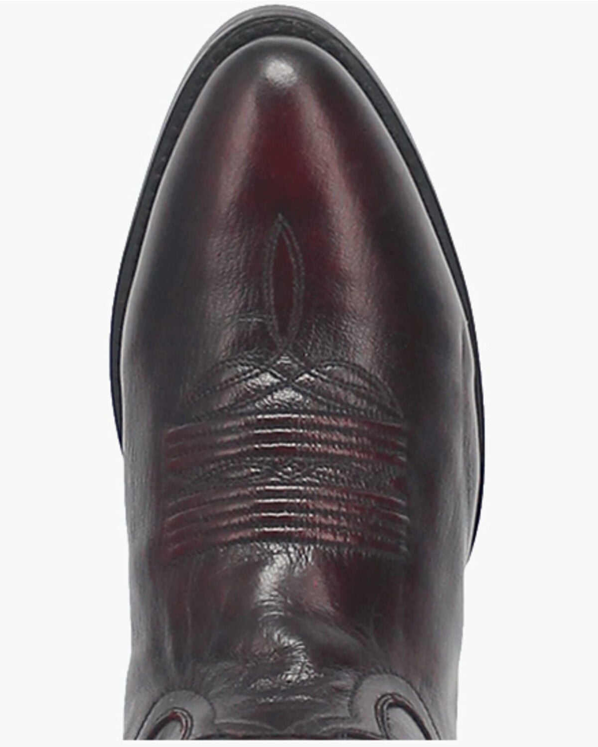 Image #12 - Dan Post Men's Mignon Western Boots - Round Toe, Black Cherry, hi-res