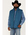 Image #1 - Ariat Men's Crius Concealed Carry Insulated Vest - Tall, Blue, hi-res