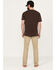 Cody James Men's Tan Wash Dalton Stretch Slim Straight Jeans , Tan, hi-res