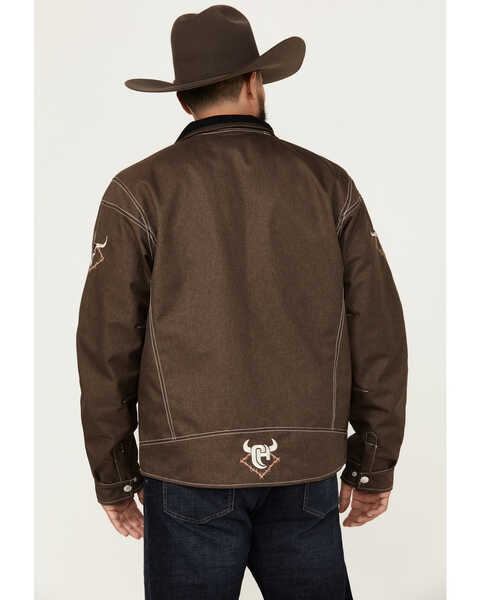 Image #4 - Cowboy Hardware Men's Woodsman Tech Jacket , Chocolate, hi-res