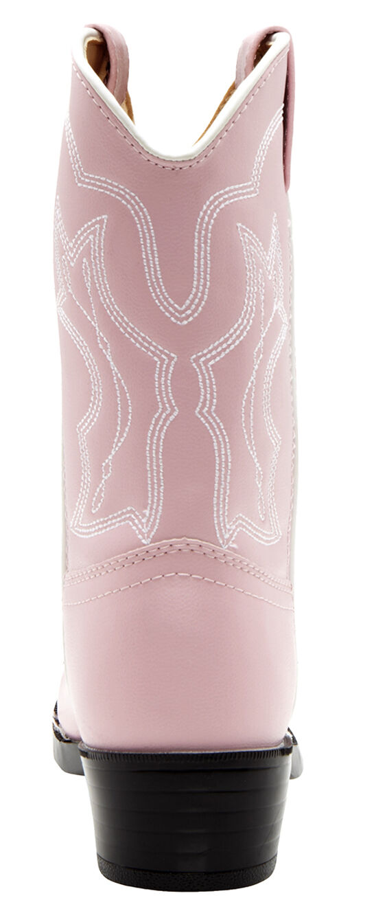 dusty pink boots