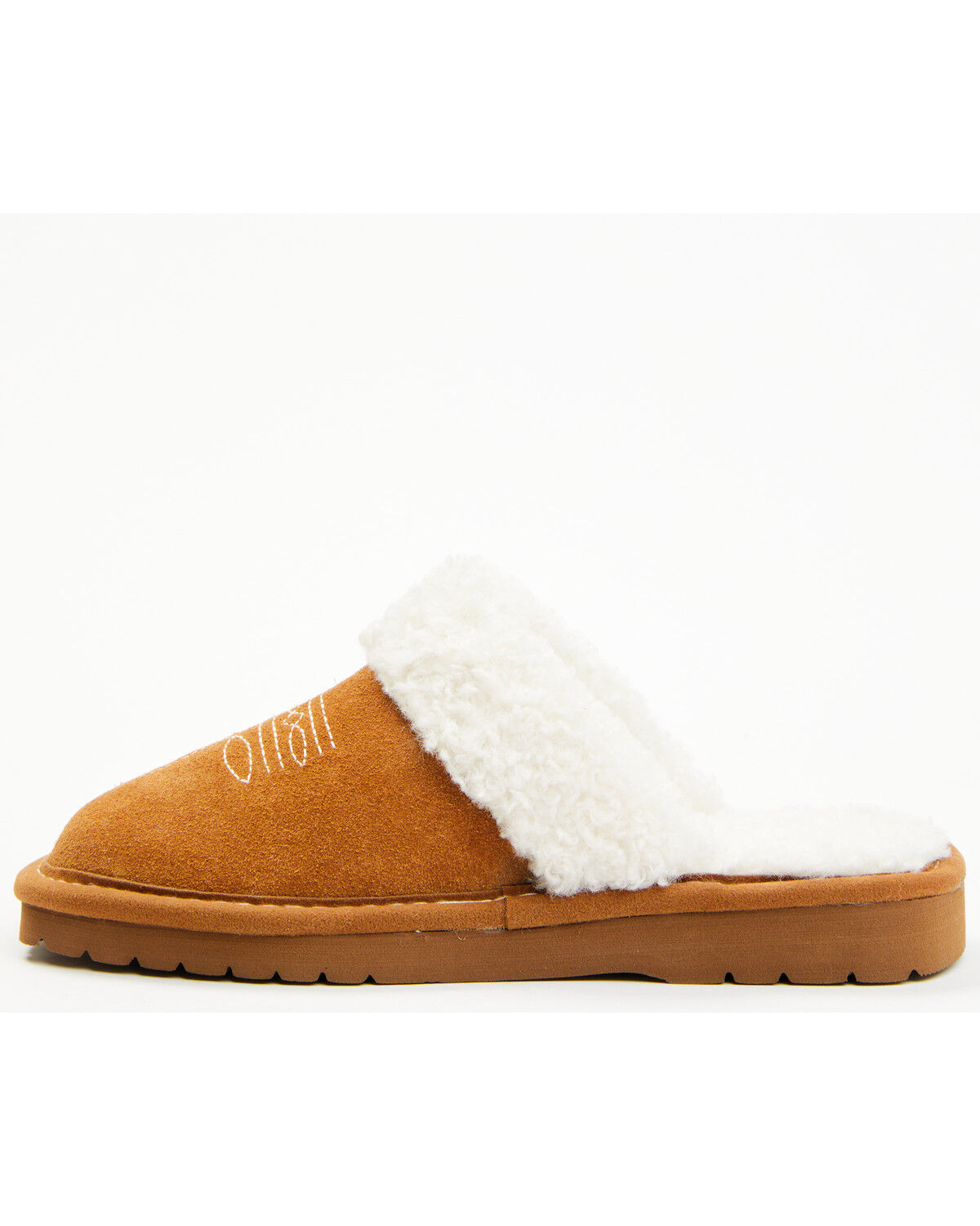 Image #3 - Ariat Women's Jackie Slippers - Broad Square Toe, Chestnut, hi-res