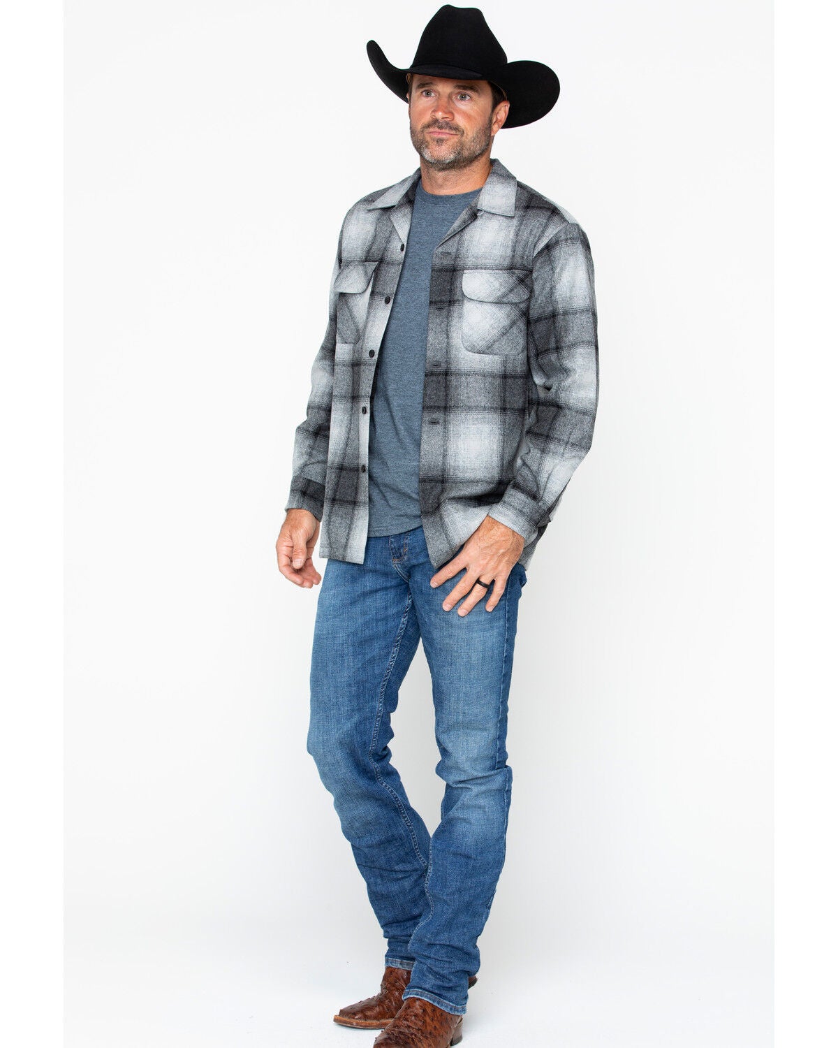 pendleton fleece lined shirt jacket