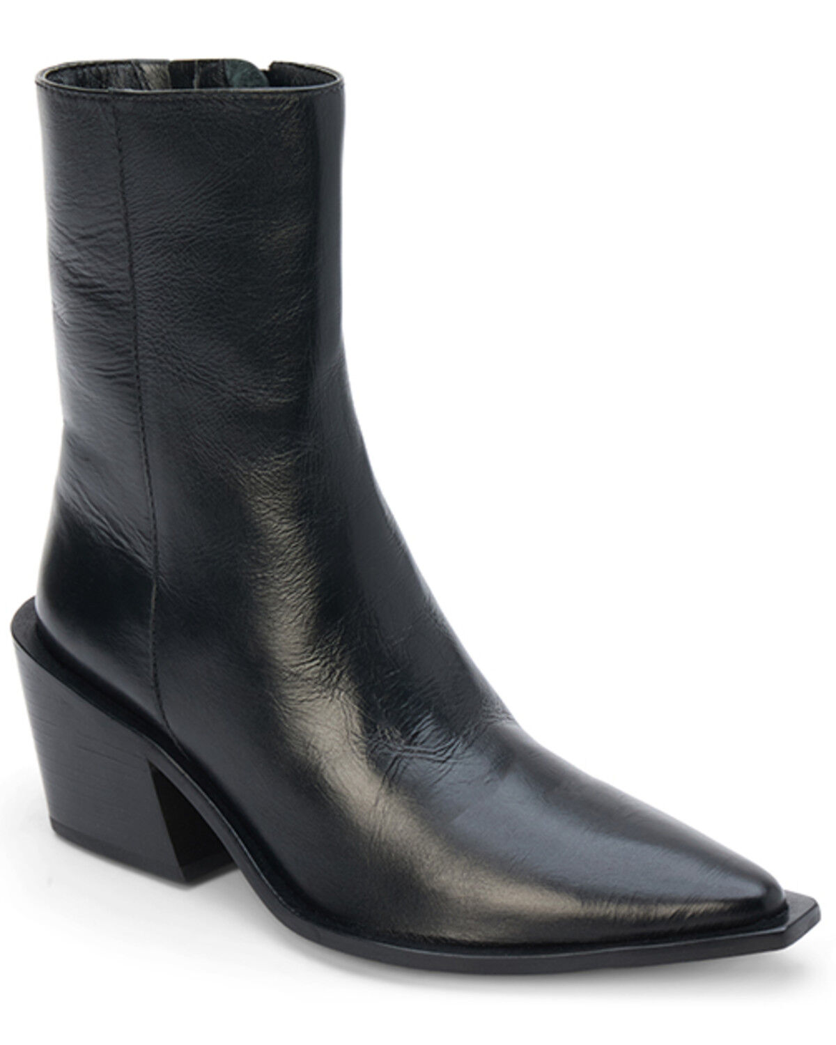 Image #1 - Matisse Women's Cleo Western Booties - Snip Toe, Black, hi-res