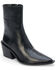 Image #1 - Matisse Women's Cleo Western Booties - Snip Toe, Black, hi-res