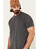 Pendleton Men's Dark Gray Deschutes Pocket Short Sleeve T-Shirt , Dark Grey, hi-res