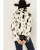 Image #4 - Ashley Women's Cow Print Faux Fur Jacket, , hi-res