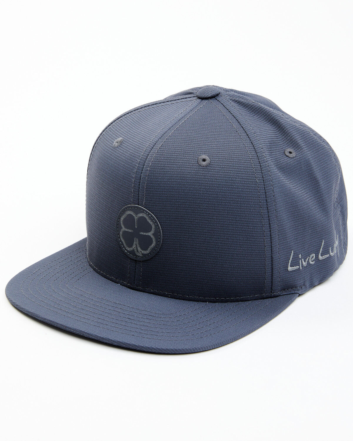 Image #1 - Black Clover Men's Round Logo Patch Ball Cap, Grey, hi-res