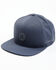 Image #1 - Black Clover Men's Round Logo Patch Ball Cap, Grey, hi-res