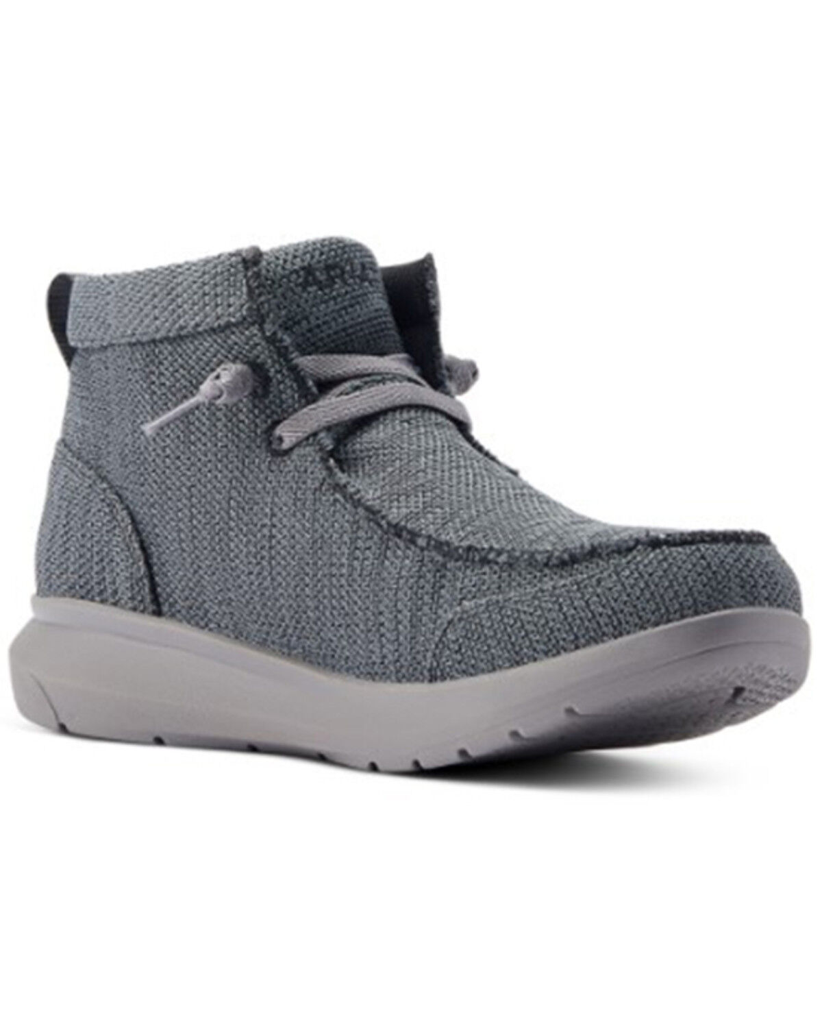 Image #1 - Ariat Men's Hilo Rodeo Western Casual Shoes - Moc Toe, Grey, hi-res