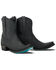 Image #1 - Lane Women's Emma Jane Western Booties - Snip Toe, Black, hi-res