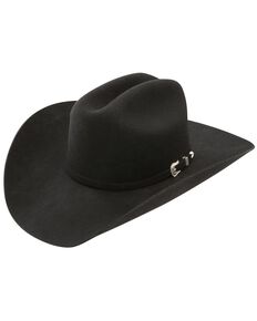 Stetson Men's 3X Oakridge Wool Felt Cowboy Hat, Black, hi-res