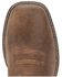 Image #6 - Smoky Mountain Women's Drifter Western Performance Boots - Broad Square Toe, Brown, hi-res