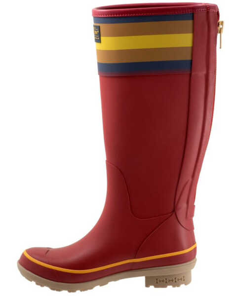 Image #3 - Pendleton Women's National Park Tall Rain Boots - Round Toe, Red, hi-res