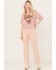 Ariat Women's Buffalo Rising Short Sleeve Graphic Tee, Pink, hi-res