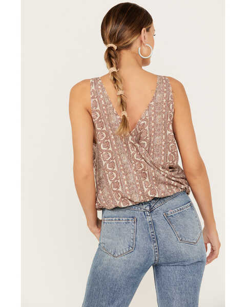 Free People Women's Your Twisted Tank , Ivory, hi-res