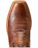 Ariat Men's Futurity Time Copper Crunch Western Boots - Square Toe, Brown, hi-res