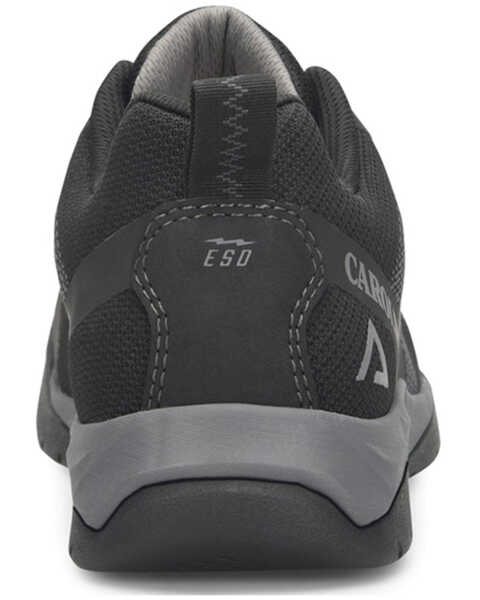 Image #5 - Carolina Men's Align Flux Athletic Low Textile Lace-Up Work Sneakers - Round Toe , Black, hi-res