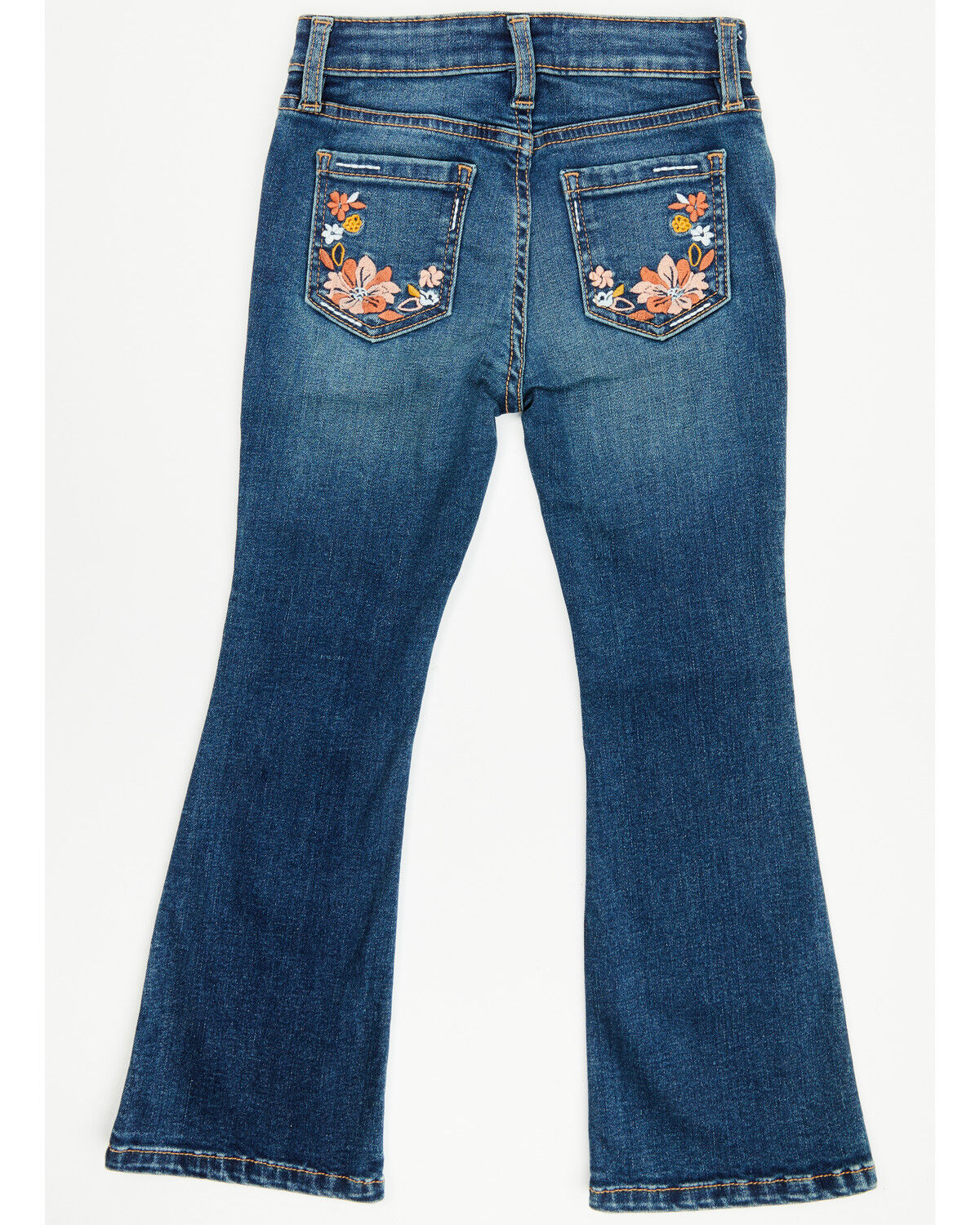 Image #1 - Shyanne Toddler Girls' Shayla Dark Wash Bootcut Stretch Denim Riding Jeans, Dark Wash, hi-res