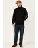 Image #2 - Hawx Men's Black Primo 1/4 Zip Work Fleece Pullover, Black, hi-res