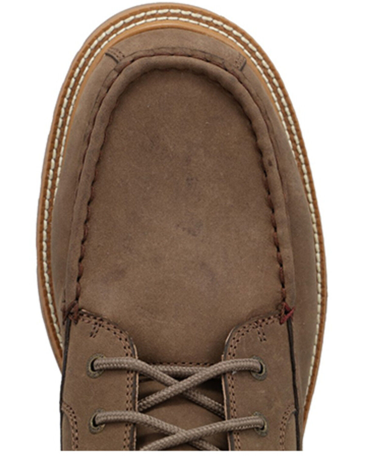 Image #6 - Twisted X Men's 9" Lace-Up Work Boots - Soft Toe, Brown, hi-res
