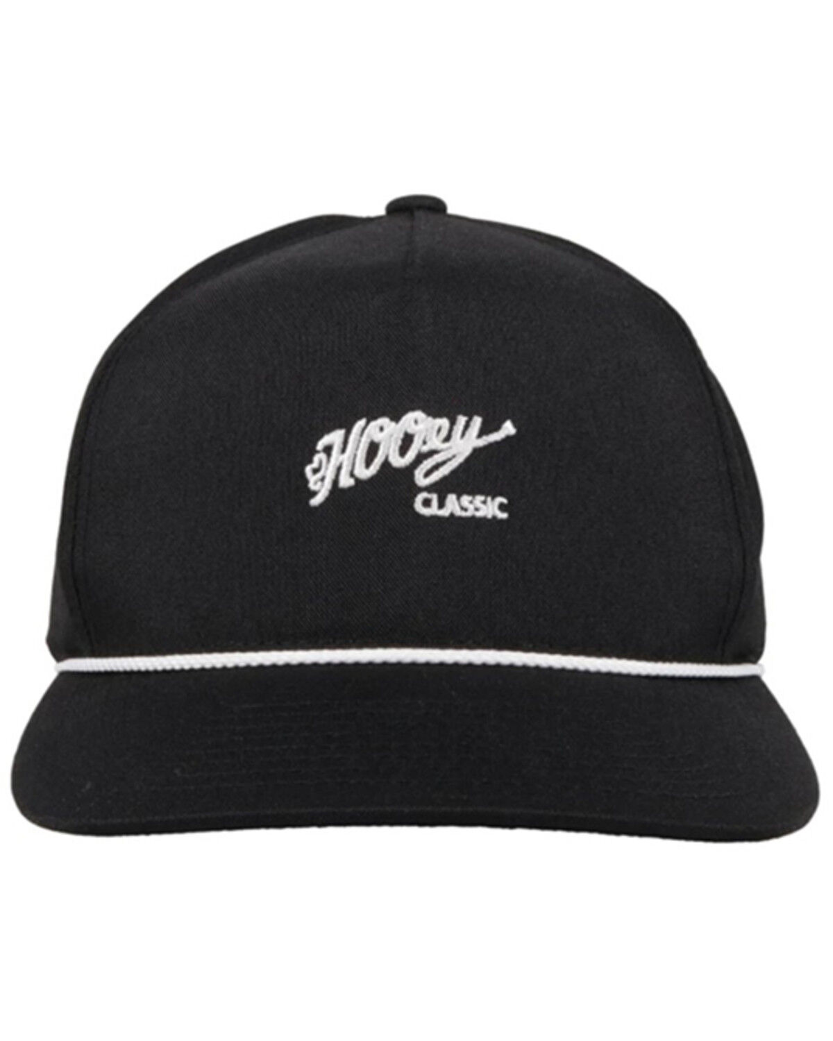 Image #3 - Hooey Men's Solid Classic Logo Embroidered Trucker Cap, Black, hi-res