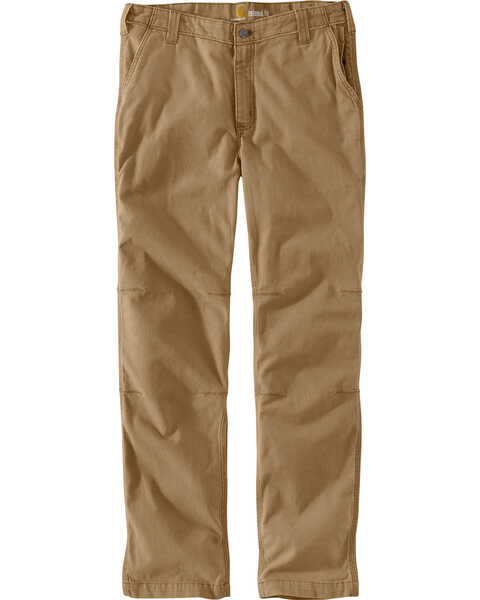 Carhartt Men's Rugged Flex Rigby Straight-Fit Straight Pants , Beige/khaki, hi-res