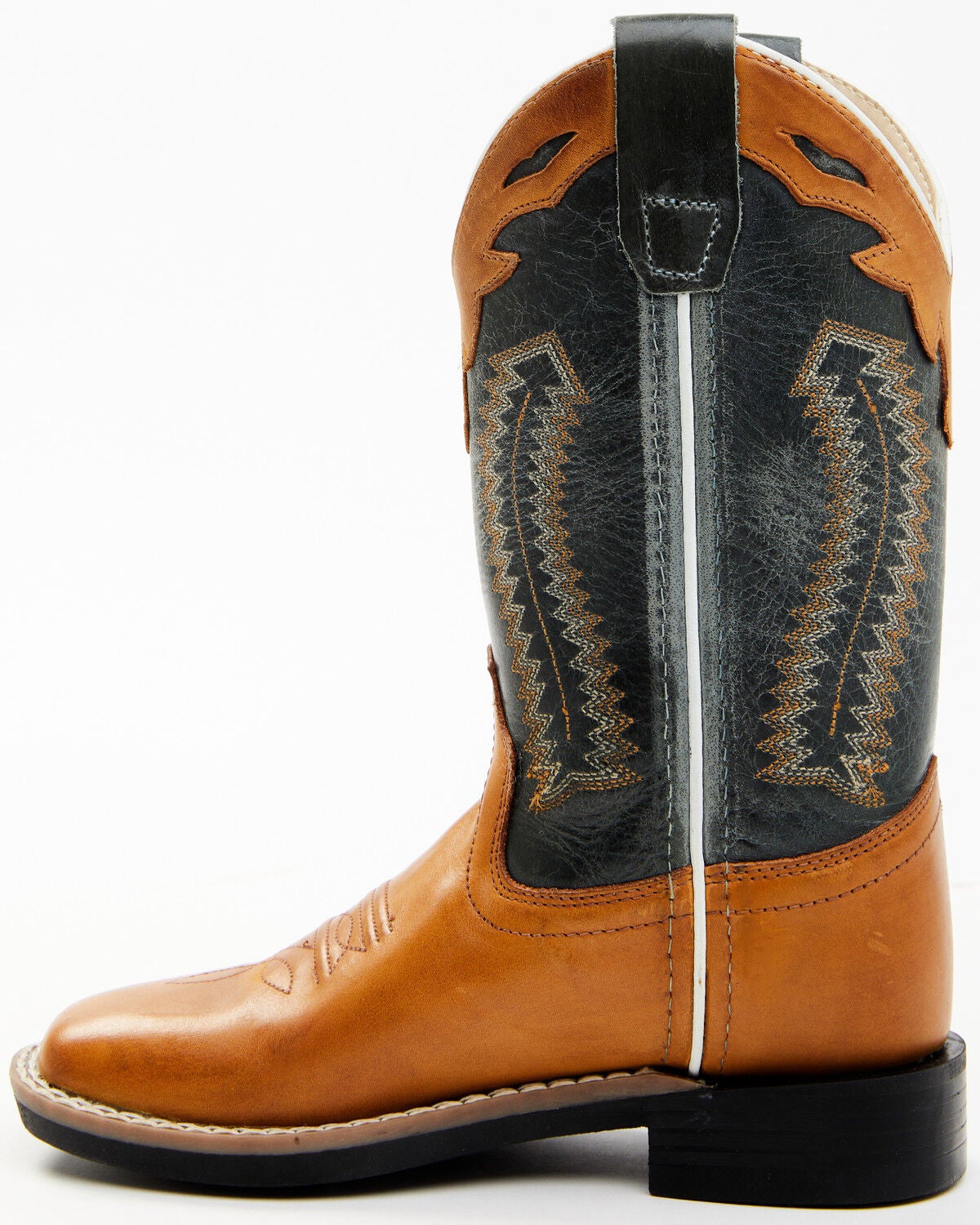Image #3 - Cody James Boys' Western Boots - Square Toe, Brown, hi-res