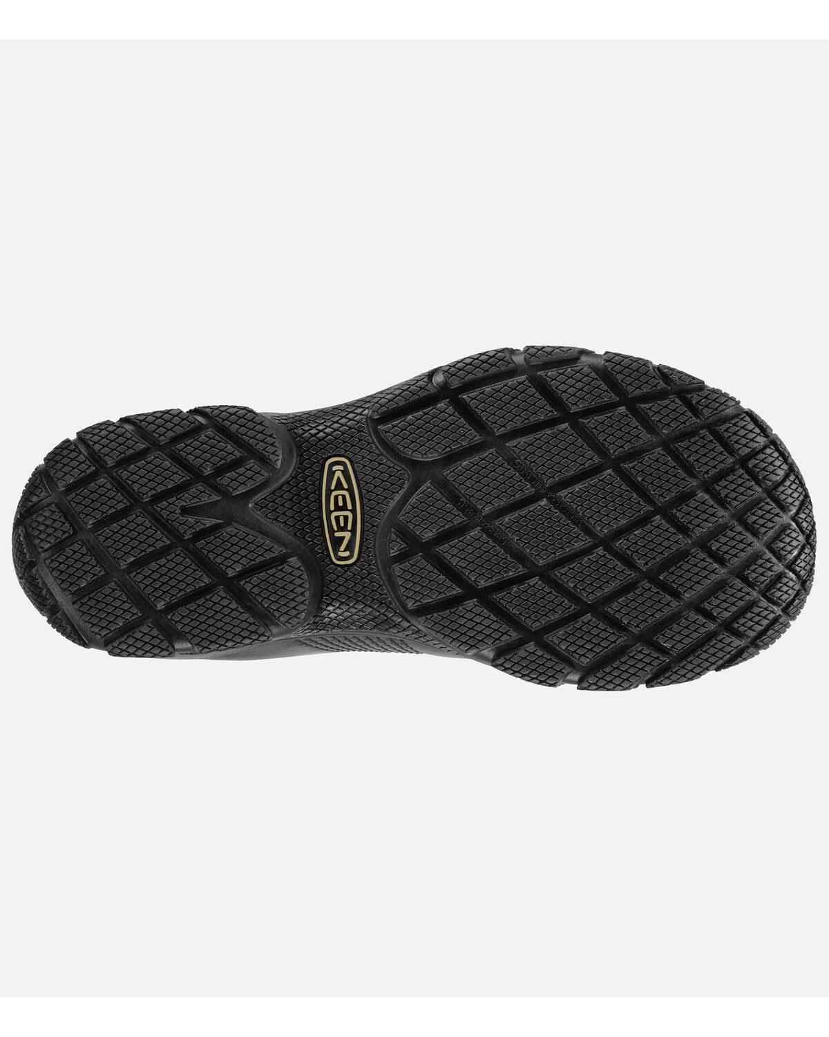 Image #5 - Keen Men's PTC Oxford Work Shoes - Round Toe, Black, hi-res